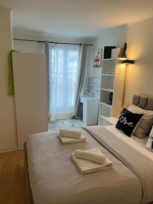 Appartement Paris Vue Tour Eiffel Trocadero Esterno foto