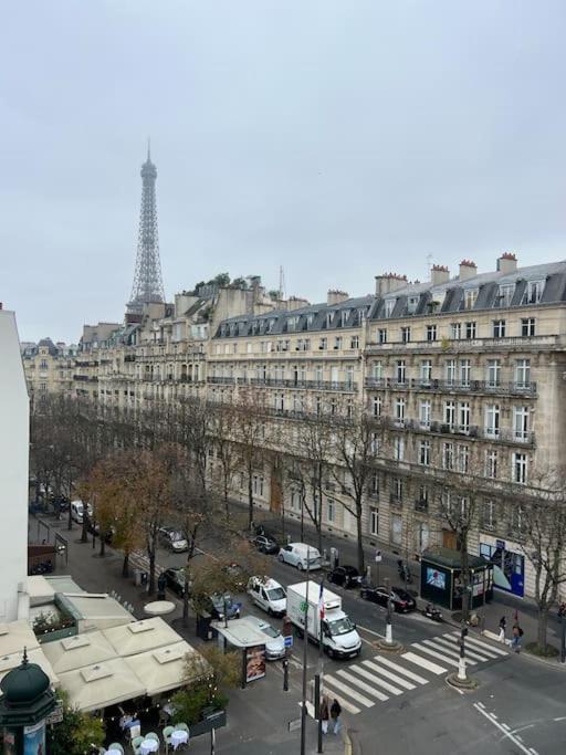 Appartement Paris Vue Tour Eiffel Trocadero Esterno foto